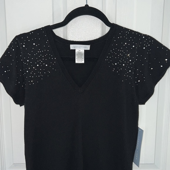 Black Beaded Dress - Picture 2 of 6